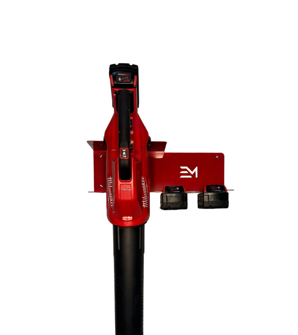 Elite Mounts Leaf Blower and Battery Mount - Compatible with Milwaukee 18v Battery, photo 5 of 8