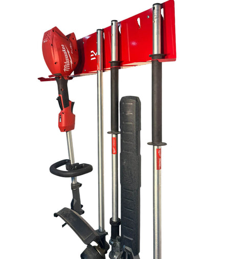 Trimmer and Attachments Storage Mount – Compatible with Milwaukee