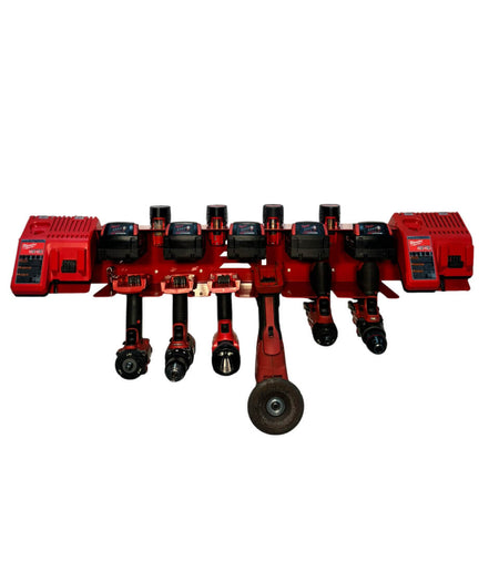 Elite Mounts Drill and Battery Charging Station - Compatible with Milwaukee 12v, 18v Battery, photo 5 of 6
