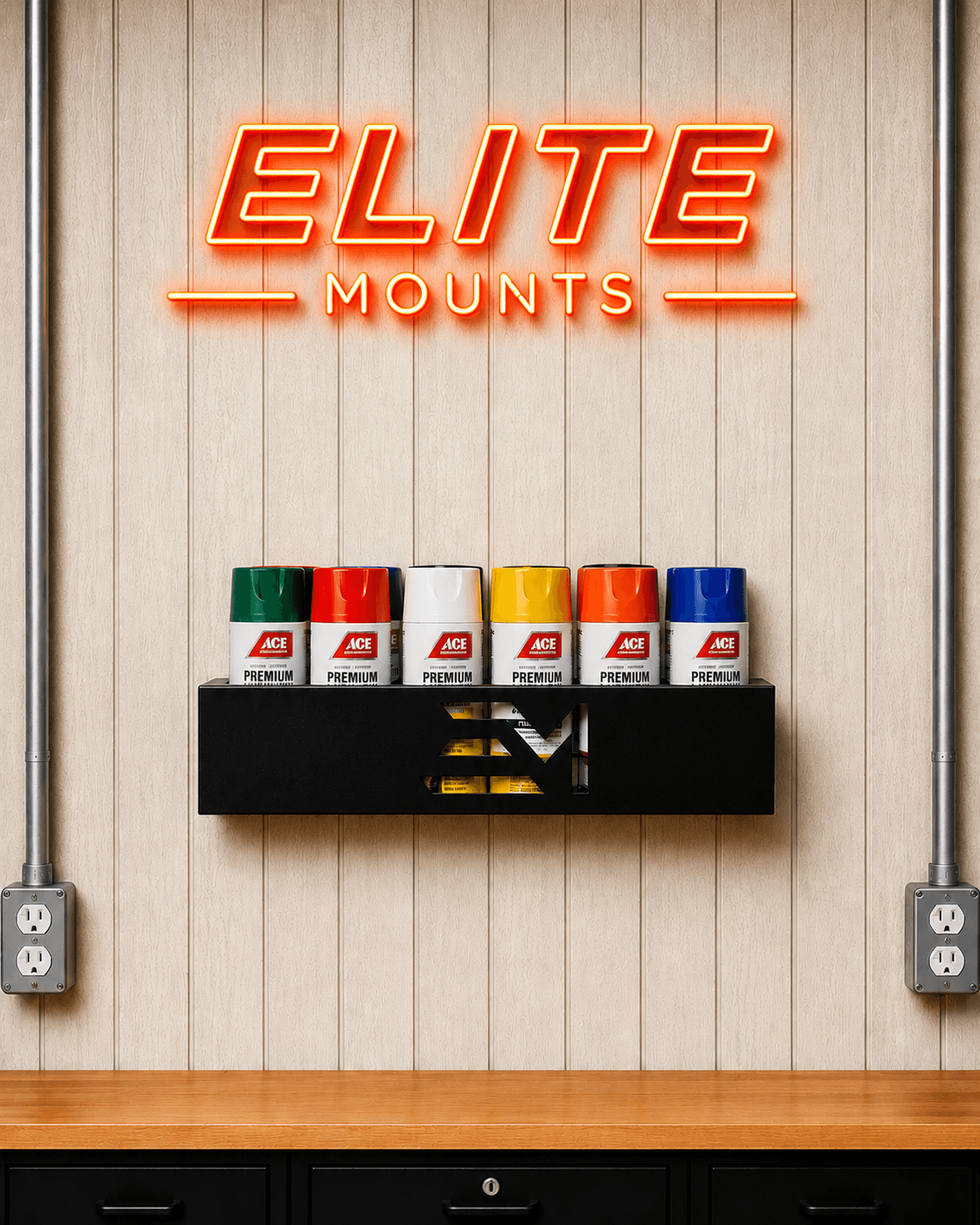 Elite Mounts Spray Can Shelf, photo 5 of 5