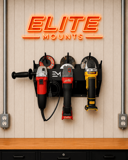 Elite Mounts Universal 4.5in Angle Grinder Holder, photo 5 of 5