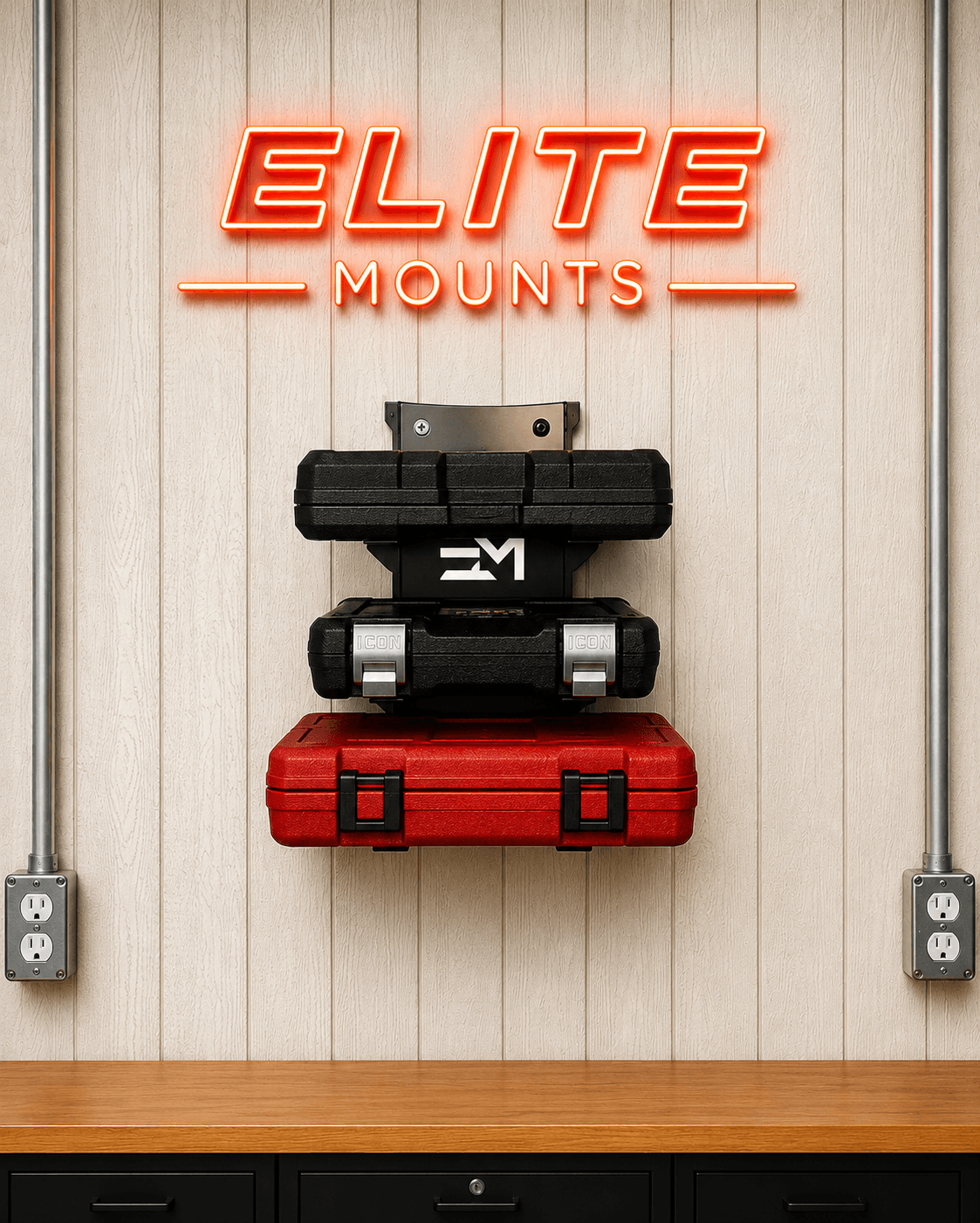 Elite Mounts Universal Drill Bit Storage Rack, photo 5 of 5