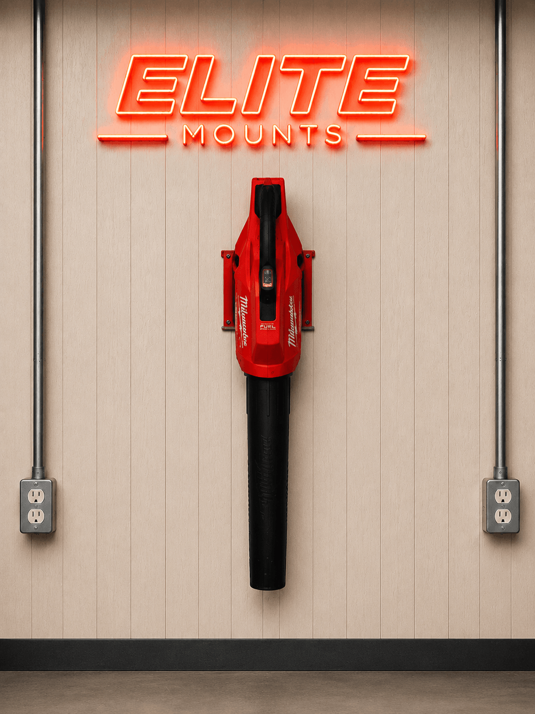 Elite Mounts Blower Mount - Compatible with Milwaukee Blower Model: 2724, 3017, photo 7 of 7