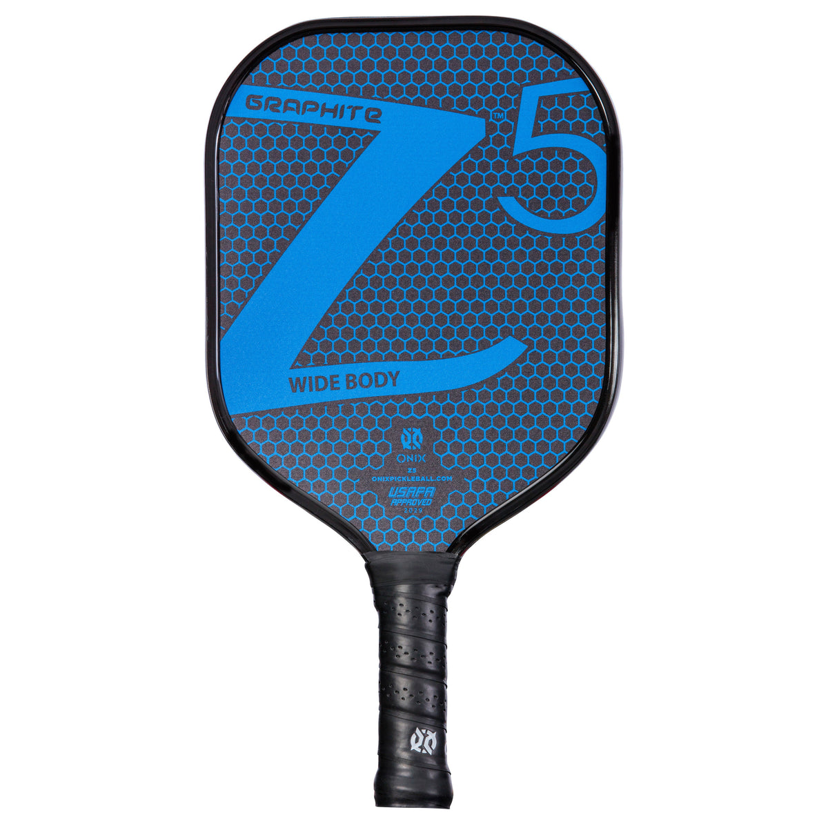 Onix Graphite Z5 wide body pickleball paddle, part of the Onix Z5 pickleball set