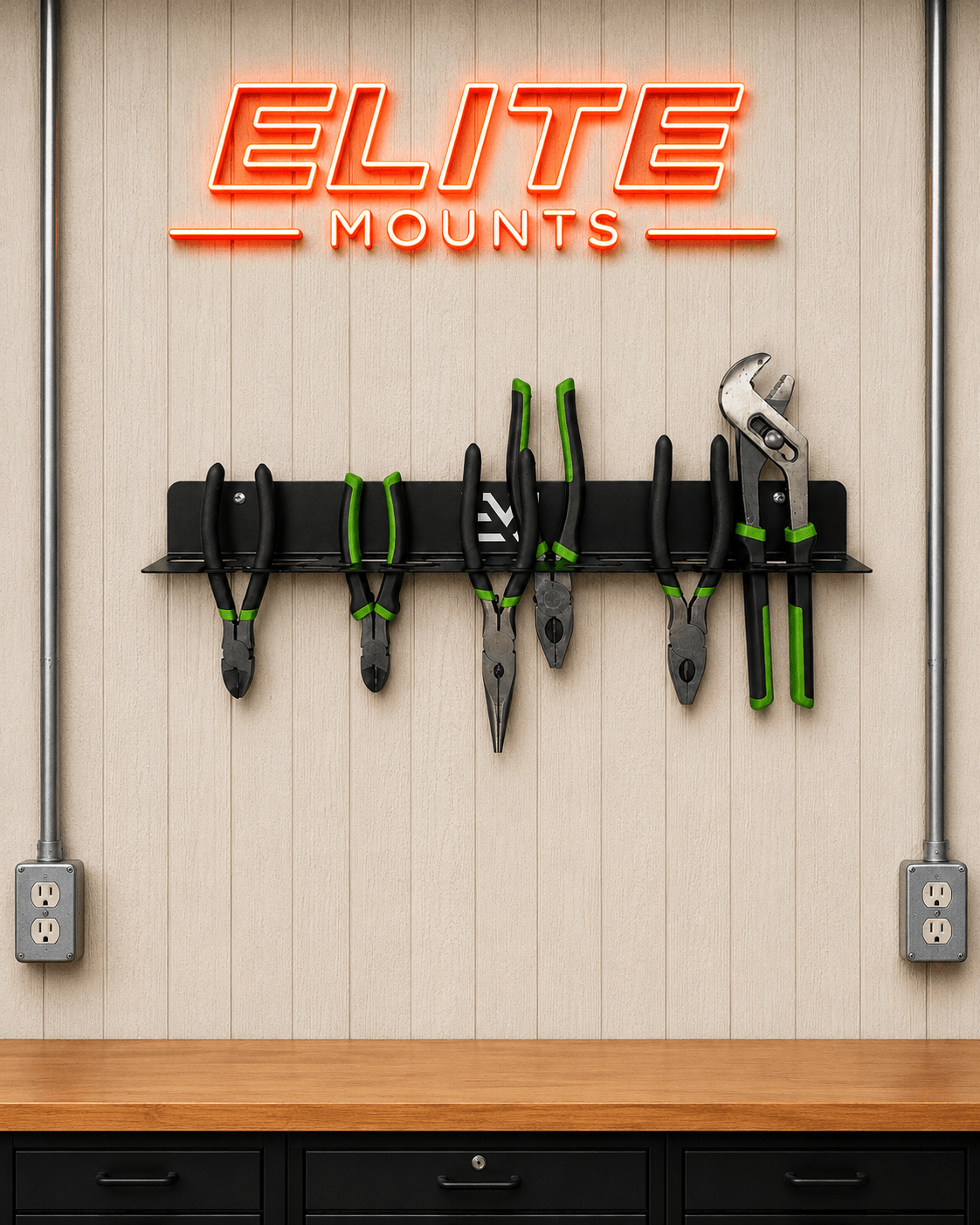 Elite Mounts Pliers Organizer Rack, photo 7 of 7