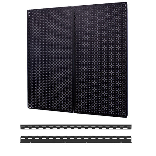 OmniWall 2 Panel Metal Pegboard Kit